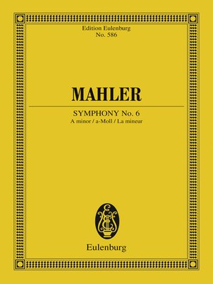 cover image of Symphony No. 6 a minor